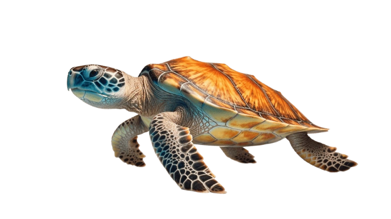 Şahin Gagalı Deniz Kaplumbağası (Eretmochelys imbricata):