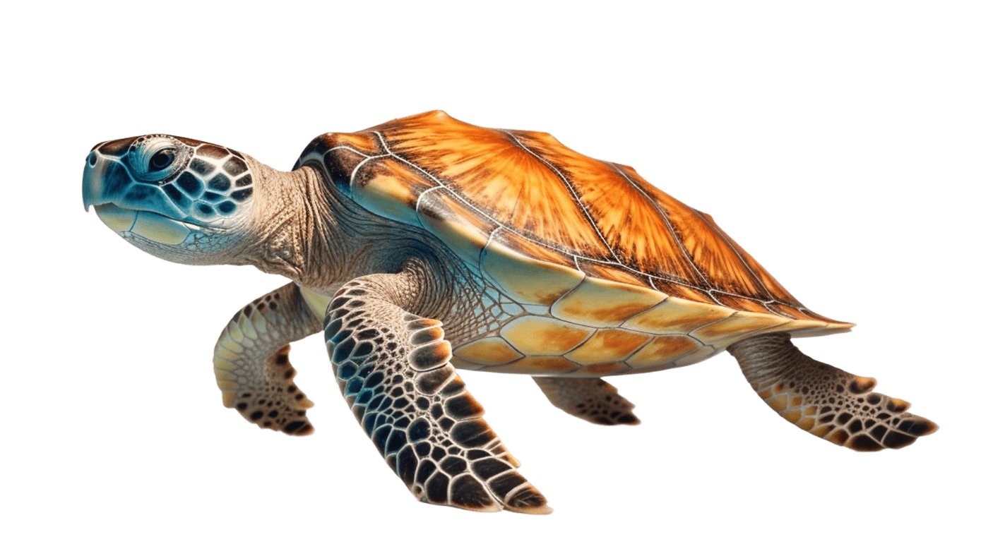 Şahin Gagalı Deniz Kaplumbağası (Eretmochelys imbricata):