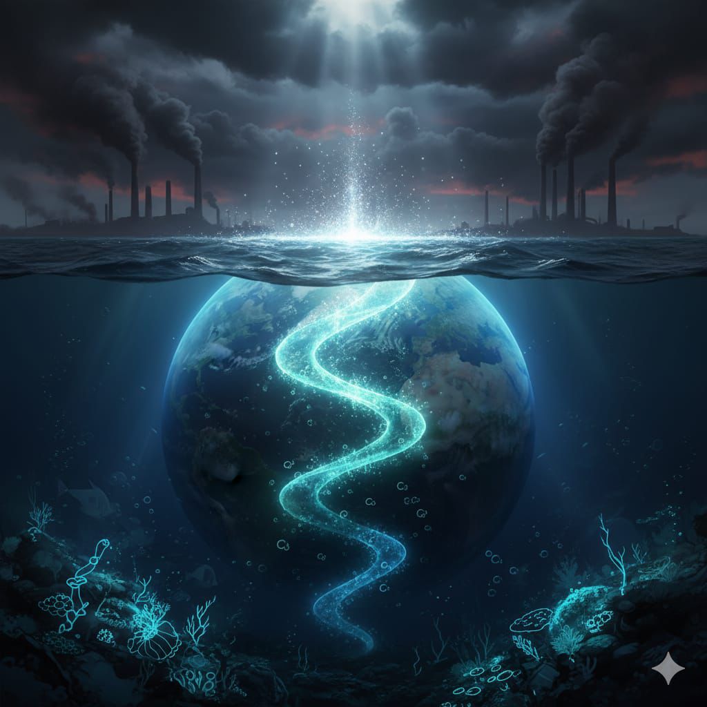 🌊 Okyanuslar: Görünmez Karbon Deposu 🌍