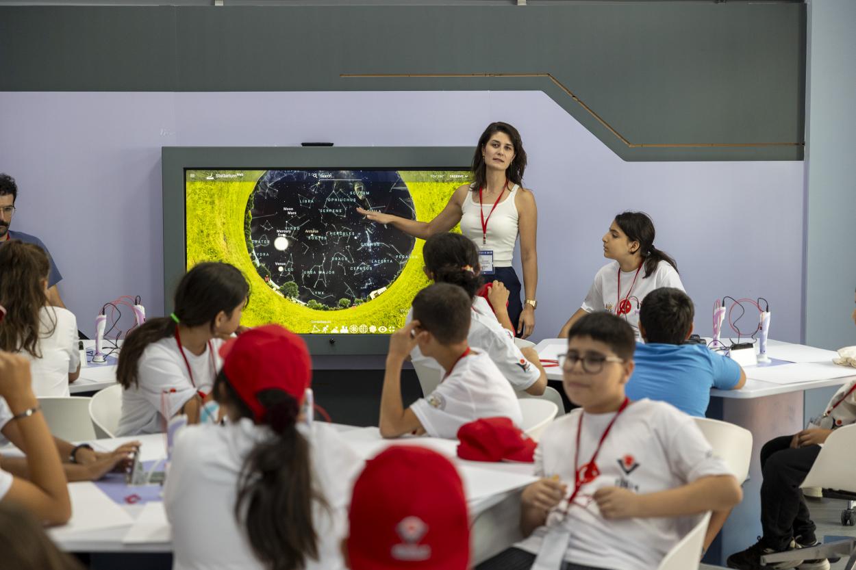 Mercan 100. Yıl İklim ve Çevre Bilim Merkezi’nde Özel Öğrenciler İçin Bilim Yolculuğu